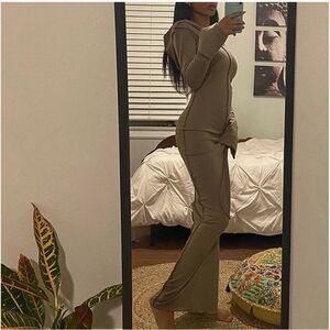 Y2K hoodie bodycon dress